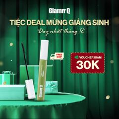 Mascara Chuốt Mi Glamrr Q Dày Cong Chống Nước Thuần Chay Vegan Super Stay Mascara (7g)