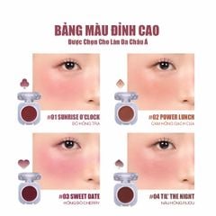[MỚI] Má Hồng Kem Đa Năng 3-in-1 Trang Điểm Má Mắt Môi Mịn Lì Dễ Tán Bền Màu Glamrr Q Mellow Touch Lip Cheek Pot (1.8g)
