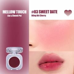 [MỚI] Má Hồng Kem Đa Năng 3-in-1 Trang Điểm Má Mắt Môi Mịn Lì Dễ Tán Bền Màu Glamrr Q Mellow Touch Lip Cheek Pot (1.8g)