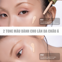[MỚI] Kem Nền Căng Bóng Glamrr Q Daily SkinTint Serum Vegan Foundation SPF50+/PA++++ (30ml)