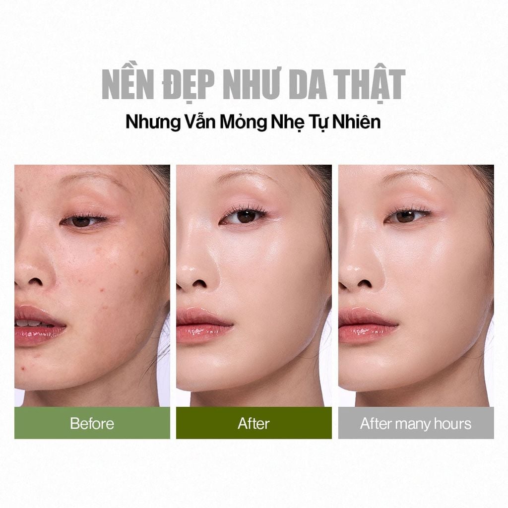 [MỚI] Kem Nền Căng Bóng Glamrr Q Daily SkinTint Serum Vegan Foundation SPF50+/PA++++ (30ml)