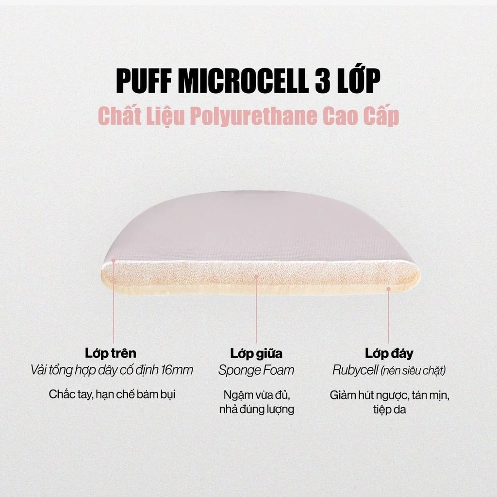 Lõi Refill Phấn Nước Glamrr Q Long Wear DD Cushion SPF50+/PA+++ (1 lõi x 12g)