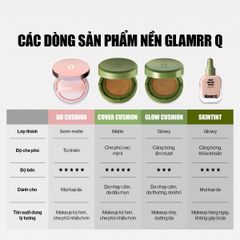 Lõi Refill Phấn Nước Glamrr Q Long Wear DD Cushion SPF50+/PA+++ (1 lõi x 12g)