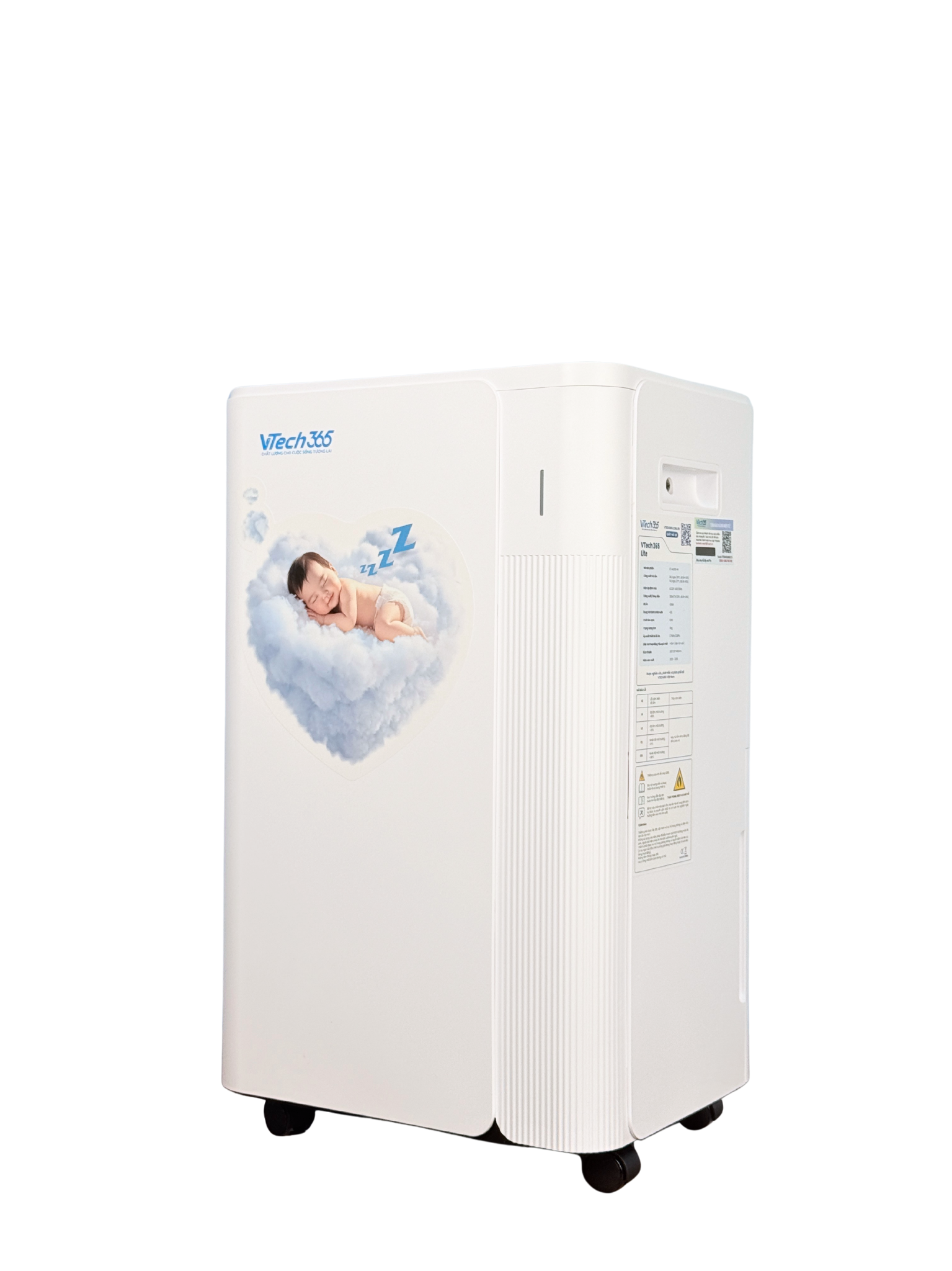  Máy hút ẩm gia đình VTECH365 VT-HA200-W 20L/ngày 