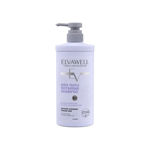 Dầu Gội Phục Hồi Hư Tổn Siêu Suôn Mượt Elvawell 500ml - 1000ml
