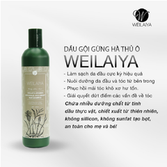 Gội Gừng Hà Thủ Ô Weilaiya Zingiber Chai 400 ml