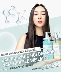 Dầu Xả Phục Hồi Đa Tầng Nấm Truffle Weilaiya White Truffle Hair Nourishing Conditioner 450ml