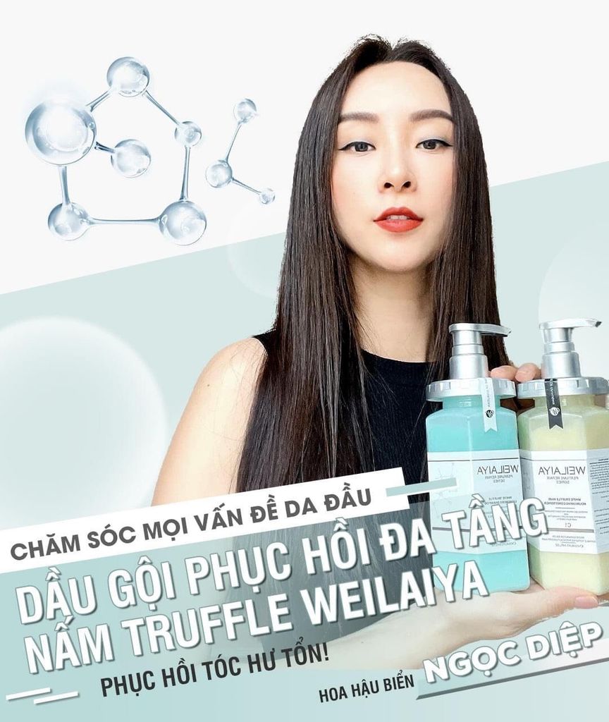 Cặp Gội-Xả Phục Hồi Đa Tầng Nấm Truffle Weilaiya