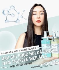Cặp Gội-Xả Phục Hồi Đa Tầng Nấm Truffle Weilaiya