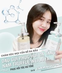 Cặp Gội-Xả Phục Hồi Đa Tầng Nấm Truffle Weilaiya
