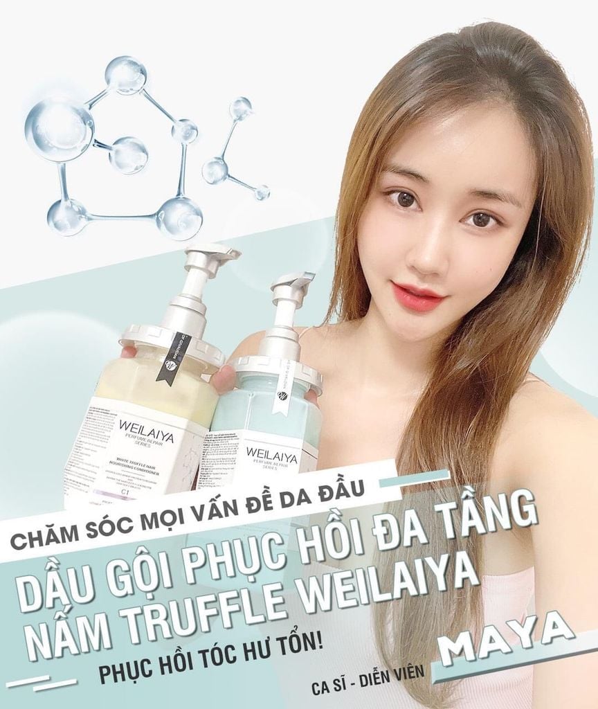 Dầu Xả Phục Hồi Đa Tầng Nấm Truffle Weilaiya White Truffle Hair Nourishing Conditioner 450ml