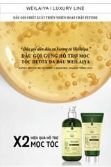 Dầu Gội Weilaiya Luxury Zingiber Detox Shampoo Chai 420ml