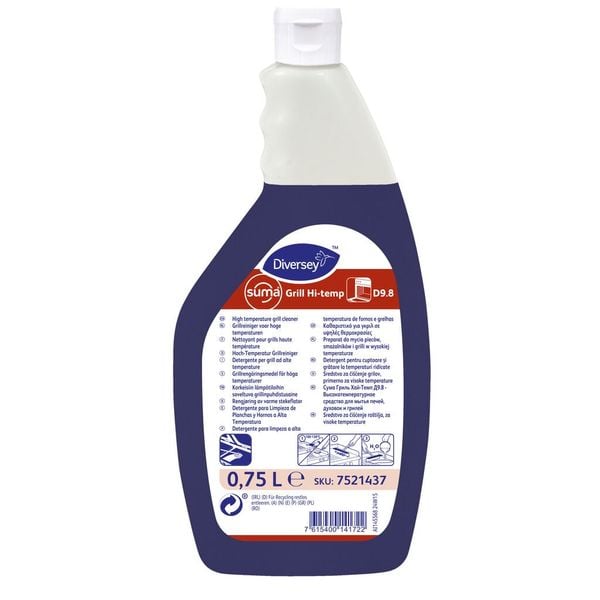 Hóa chất tẩy lò nướng nhiệt độ cao SUMA GRILL HI-TEMP CLEANER