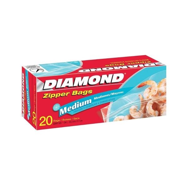 Túi đựng Thực Phẩm Diamond-12 hộp/thùng-Medium