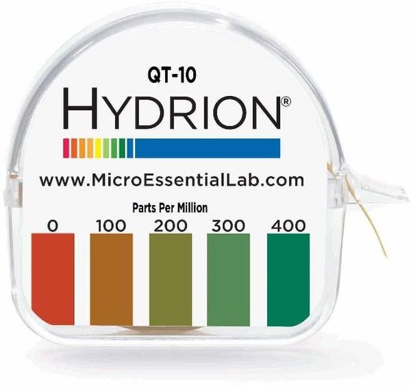 Giấy thử nồng độ hóa chất gốc QAC