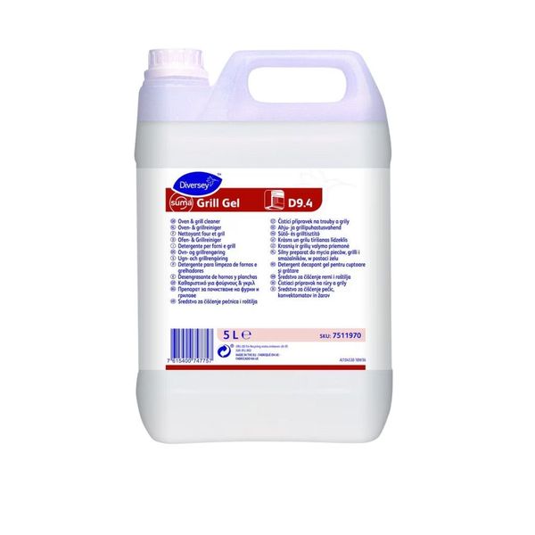 Hóa chất tẩy rửa SUMA GRILL GEL-4x5L