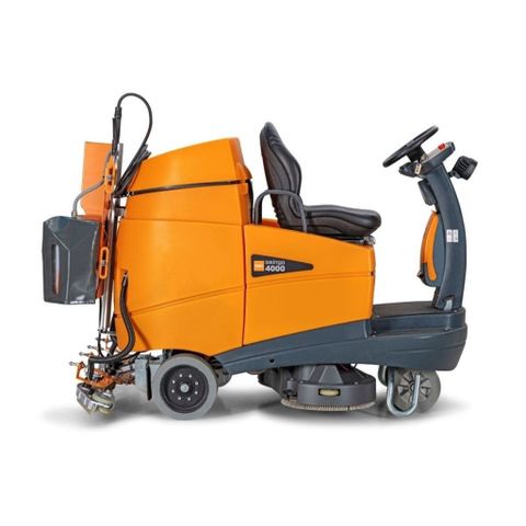 Máy chà sàn nhà hoạt động bằng pin TASKI SWINGO 4000 SEAFREIGHT