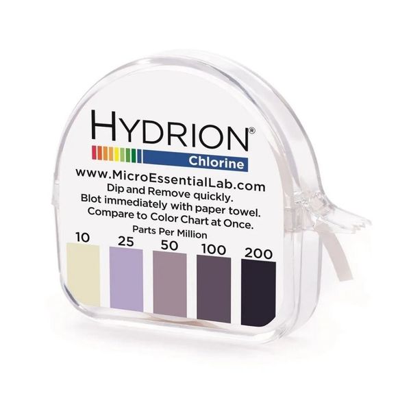 Giấy thử nồng độ hóa chất Test Kit Hydrion Chlorine
