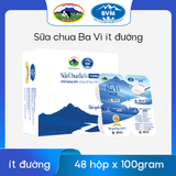  Sữa chua Ba vì ít đường 