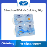 Sữa chua BVM vỉ có đường 70g 