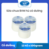  Sữa chua hũ BVM có đường truyền thống 
