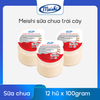 Meishi sữa chua hũ trái cây 