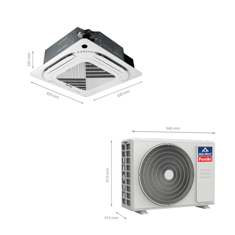 Điều Hòa Âm Trần Funiki 50000Btu 2 Chiều CH50MMC1