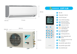 Điều Hòa Daikin 9000Btu 1 Chiều Inverter FTKF25ZVMV