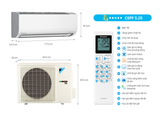 Điều Hòa Daikin 22000Btu 1 Chiều Inverter FTKF60ZVMV