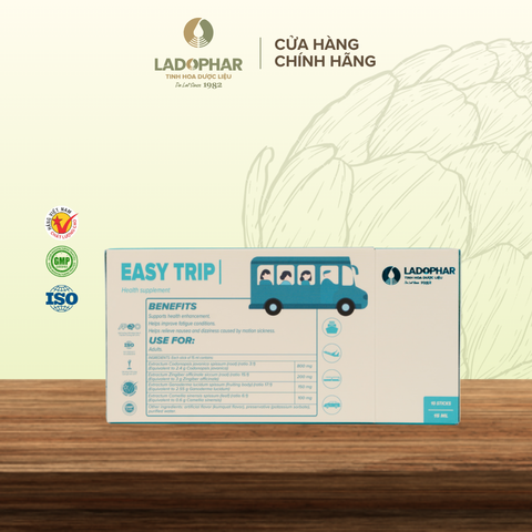 Hỗ trợ say tàu xe EASY TRIP