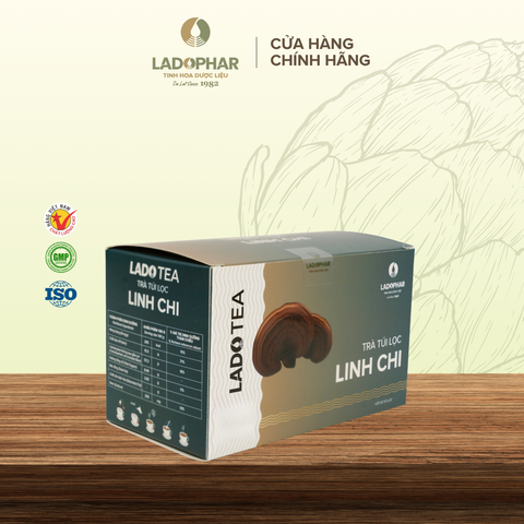 LADO TEA TRÀ TÚI LỌC LINH CHI