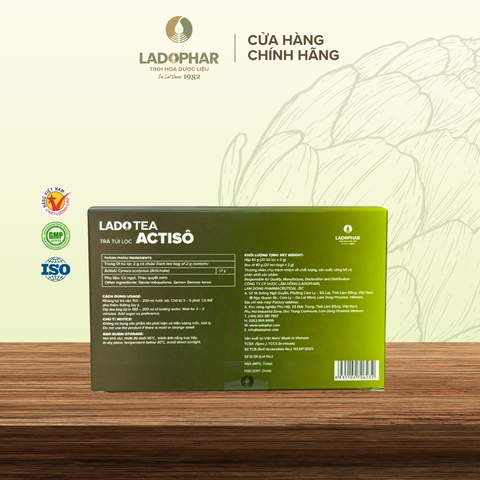 LADO TEA TRÀ TÚI LỌC ACTISÔ