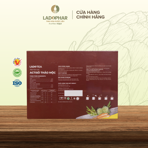 LADO TEA TRÀ TÚI LỌC ACTISÔ THẢO MỘC