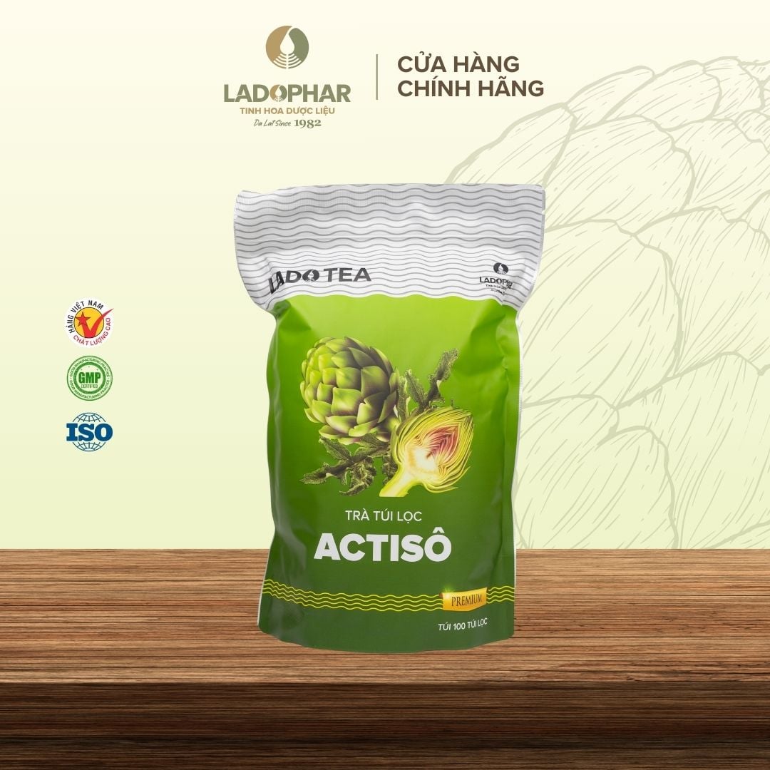 LADO TEA TRÀ TÚI LỌC ACTISÔ