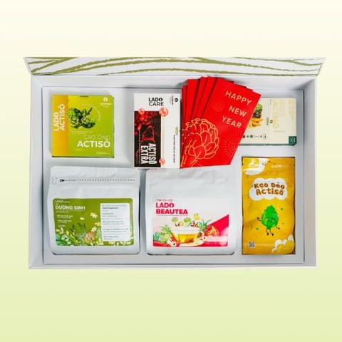 SET QUÀ TẾT KHAI XUÂN RỰC RỠ