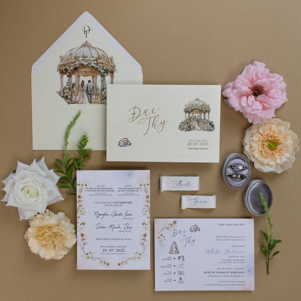 Thiệp cưới Giấc Mơ Cổ Tích - TLC-TK03