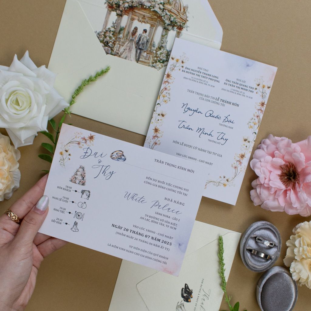 Thiệp cưới Giấc Mơ Cổ Tích - TLC-TK03