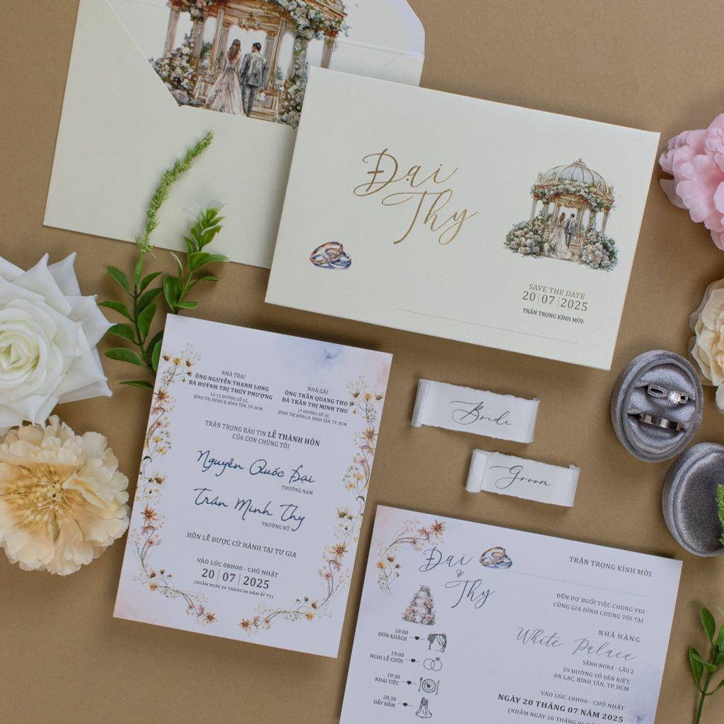 Thiệp cưới Giấc Mơ Cổ Tích - TLC-TK03