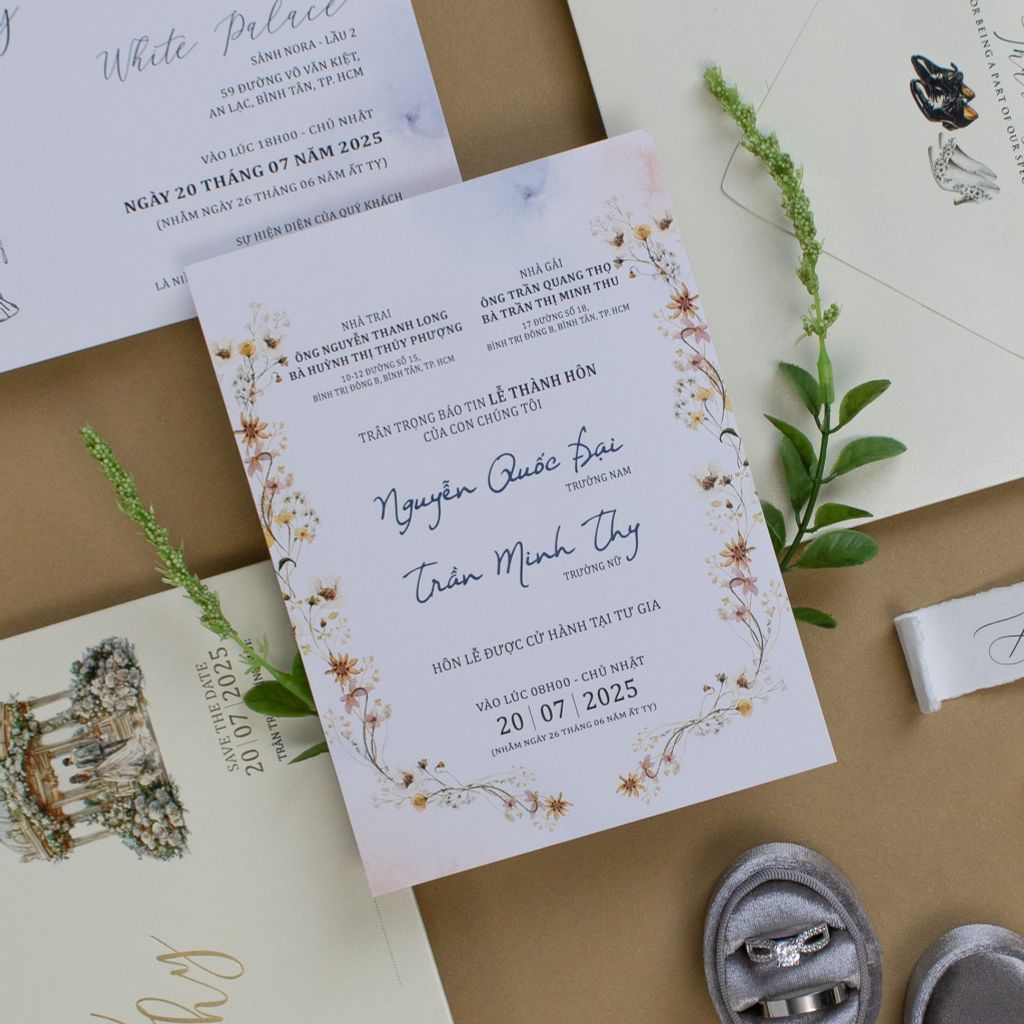 Thiệp cưới Giấc Mơ Cổ Tích - TLC-TK03