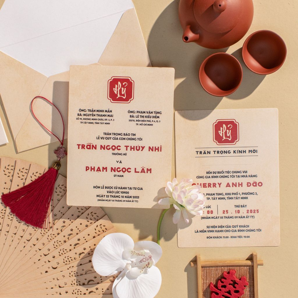 Thiệp Cưới Sài Gòn Xưa Chạm Vào Ký Ức Thập Niên 70 - CS202