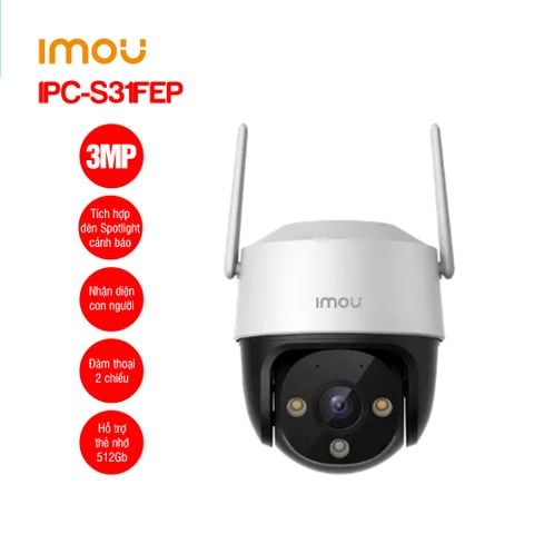  Camera Wifi Full Color IMOU IPC-S31FEP (Cruiser SE+ 3MP) 