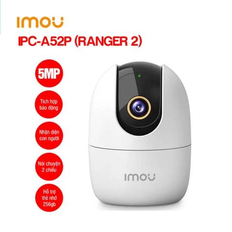  Camera Wifi 360 độ IMOU IPC-A52P (Ranger 2 5MP) 