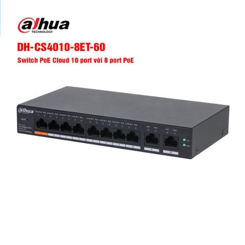  Switch POE Dahua DH-CS4010 S ET-60 