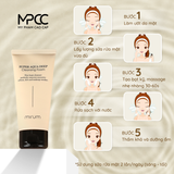 Sữa Rửa Mặt Tạo Bọt, Tẩy Trang, Làm Sạch Sâu Và Siêu Giữ Ẩm Mirum 120ml - Mirum Super Aqua Deep Cleansing Foam 