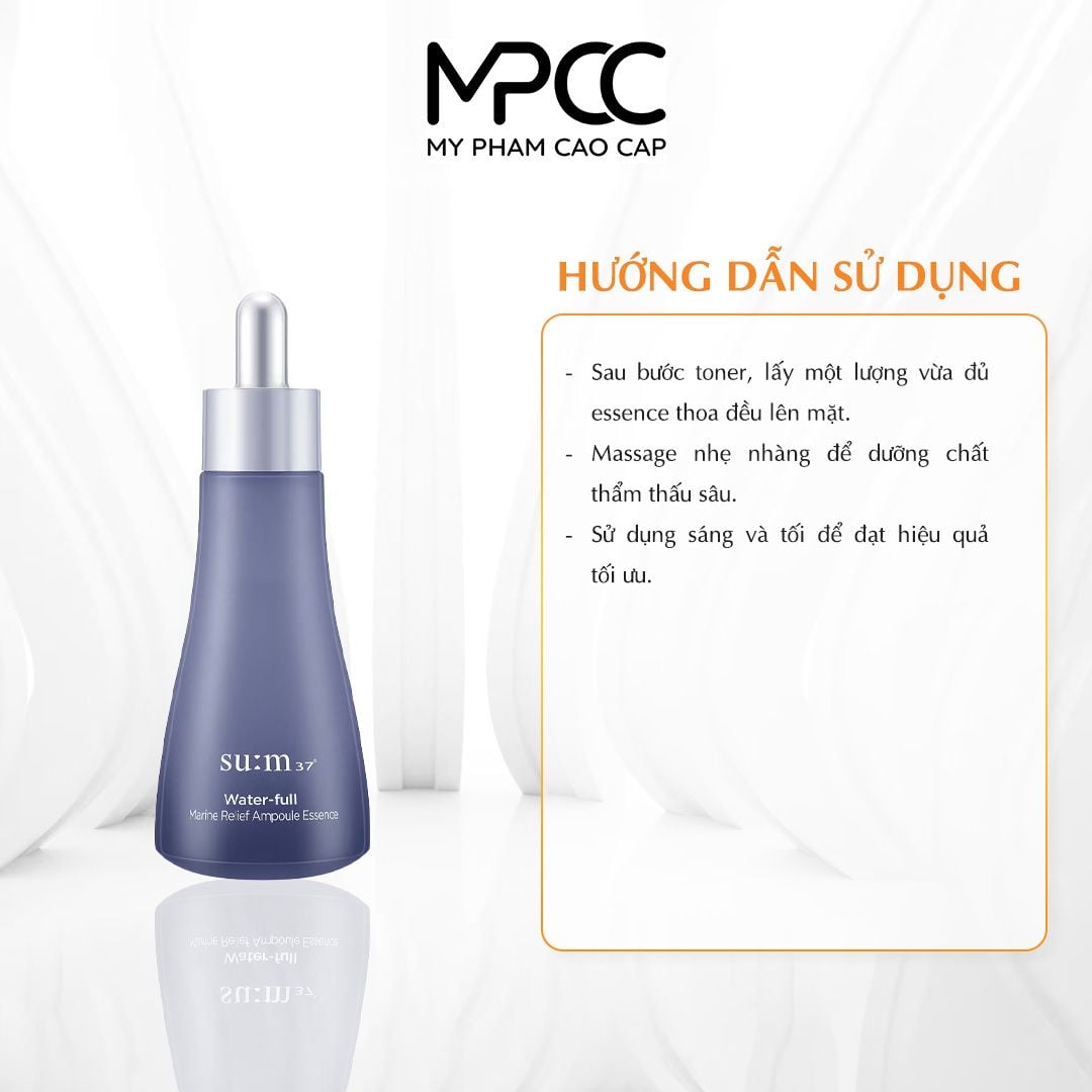  Sum37 Water full Marine Relief Ampoule Essence 