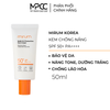  Kem chống nắng nâng tông, dưỡng trắng, ngừa lão hóa và bảo vệ da toàn diện Mirum 50ml – Mirum Multi UV Protection Sun Cream SPF 50+/PA++++ 