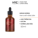  Tinh chất hồng sâm chống lão hóa, làm trắng, giữ ẩm & trẻ hóa làn da Mirum 50ml – Mirum Aging Red Ginseng Ampoule 