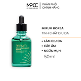  Tinh chất làm dịu, cấp ẩm, giảm mụn, giảm viêm Mirum 50ml – Mirum Calming Madecassoside Ampoule 