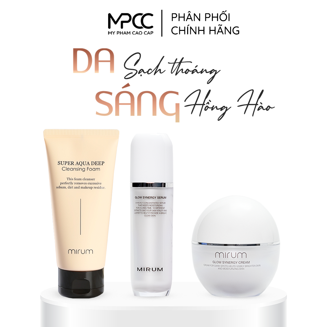  Combo mờ nám, sáng da Mirum 