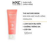  Sữa rửa mặt muối hồng Himalaya The Nature Book Himalaya 1000 PPM 